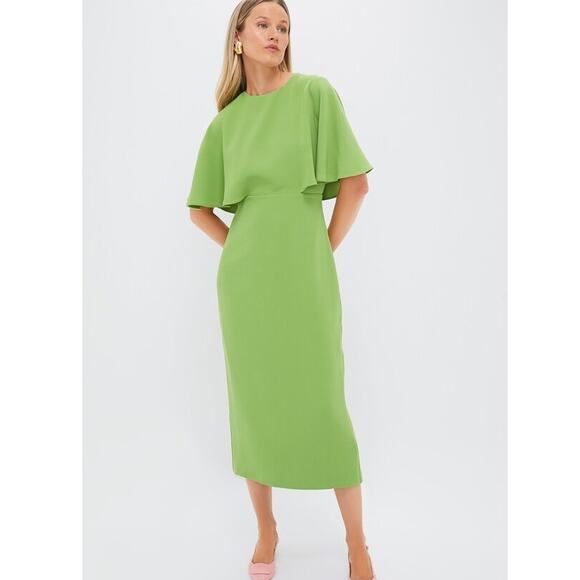 Tuckernuck Pomander Place Pistachio Green Leah Dress, Quiet Luxury, NWT size 14 - Picture 1 of 9